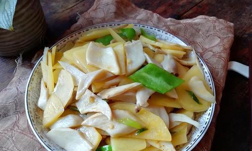 美味健康，以杏鲍菇土豆片为主的菜谱推荐（15个段落教你如何制作一道杏鲍菇土豆片美食佳肴）