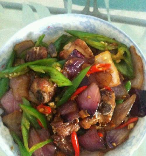 香辣排骨烧香菇，美味又营养（家常菜，简单易学）