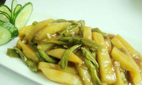 下厨房（家常菜谱，美味又简单，一起学做土豆炖油豆角）