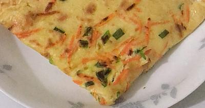 健康美味，芝麻牛奶鸡蛋饼的制作方法（用营养加美味为早餐加分）