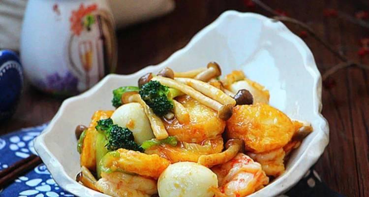 香辣蚝油日本豆腐的做法（口感丰富的美食佳品）