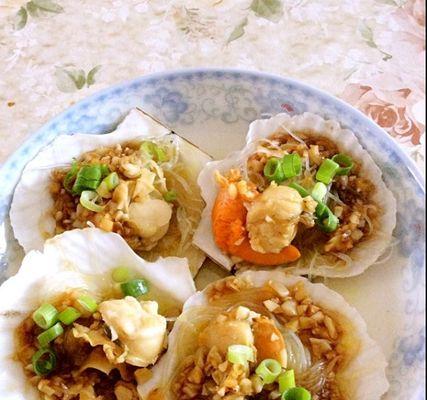 蒜蓉粉丝扇贝的制作方法（美味扇贝煮法，简单易学）
