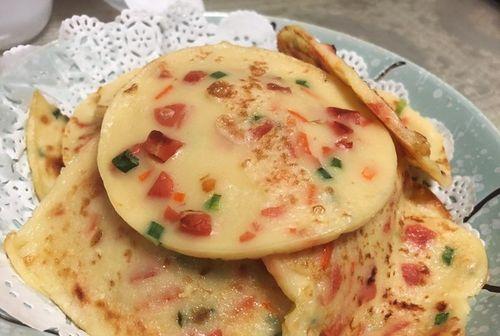 土豆火腿鸡蛋饼的做法