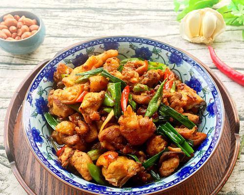 快手香辣鸡肉块的制作方法（辣味十足，吃了让人过瘾）
