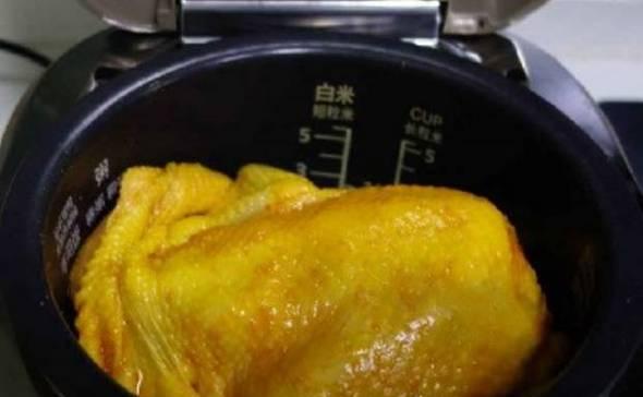 无水电饭锅焗鸡（简单易学，美味可口的焗鸡做法）