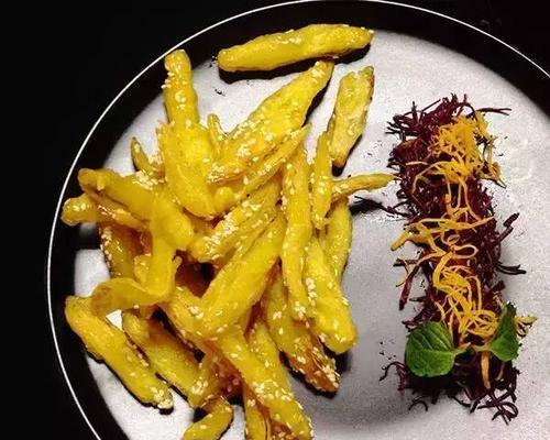 芝麻牛蒡的做法（健康美食，营养丰富）