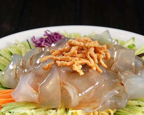 家常肉丝大拉皮的制作方法（传统美食，自在烹制，营养可口，美味爆炸）