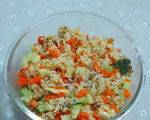 美食篇（健康、营养，美味升级，西蓝花蛋炒饭让你爱上做饭）