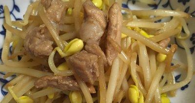 美味肉丝卤黄豆芽的制作方法（家常美食，快手好味）
