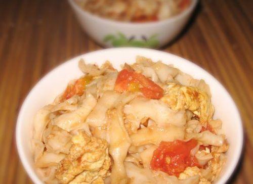 美味健康的以西红柿炒鸡蛋刀削面（做法详解，轻松搞定它！）