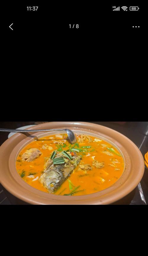鱼籽炒香菜，香味四溢（从生鱼籽到热菜美味，一道美食佳品的制作）