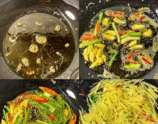 用五香调味品烹制美味土豆丝（以传统五香调味品为灵感，做出不一样的土豆丝佳肴）