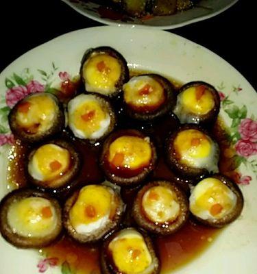鹌鹑蛋蒸香菇，轻松做美食（简单易学，营养美味，健康食品）