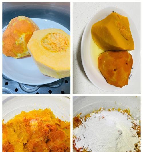 椰奶香南瓜小方的制作方法（营养美味又简单的秋日小甜点）