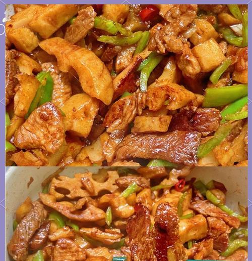 美味可口的厨房莲藕鸡块（健康营养，家常美食，莲藕鸡块的秘密）