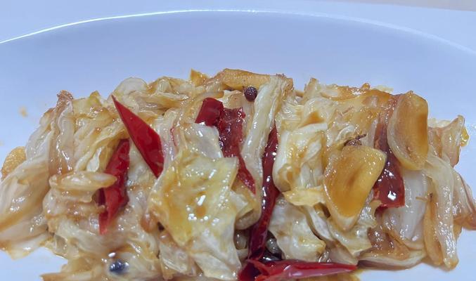 学会用酸末炒白菜，让味蕾爽到极致（家常美食，简单易学）