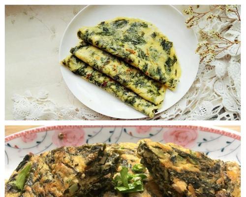 美味的紫菜煎饼（用新鲜紫菜制作的健康美食）