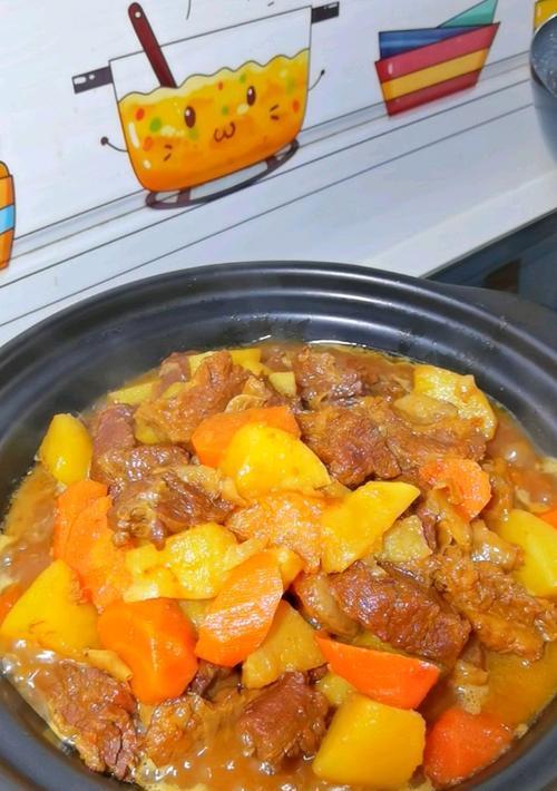 小土豆炖牛肉，暖心味蕾（一道家常菜，寒冷季节里的必备良品）